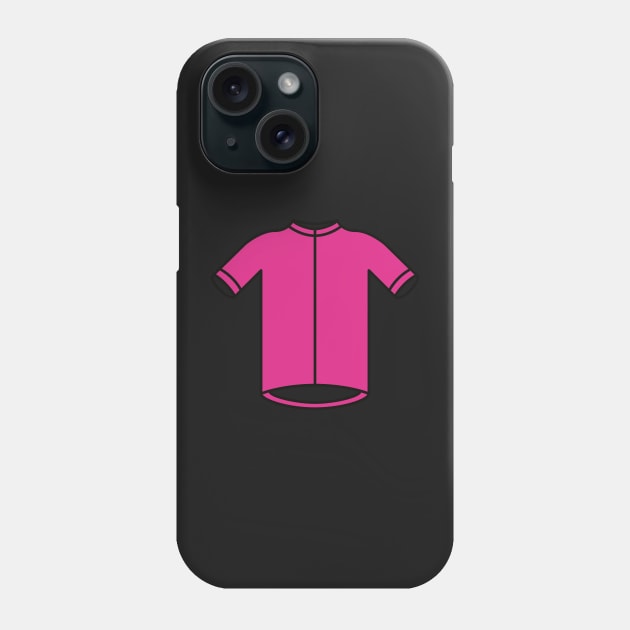 Pink Giro Cycling Jersey Pattern Phone Case by Radradrad