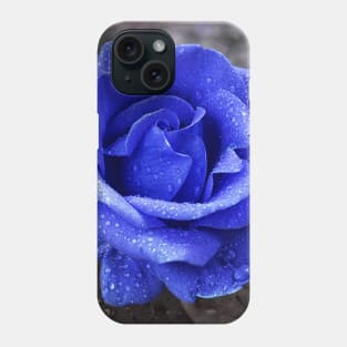 Blue rose Phone Case