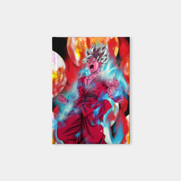 Goku Super Saiyan Blue Kaioken 10x Dragon Ball Z Notebook