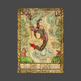 the Fool Tarot Card T-Shirt