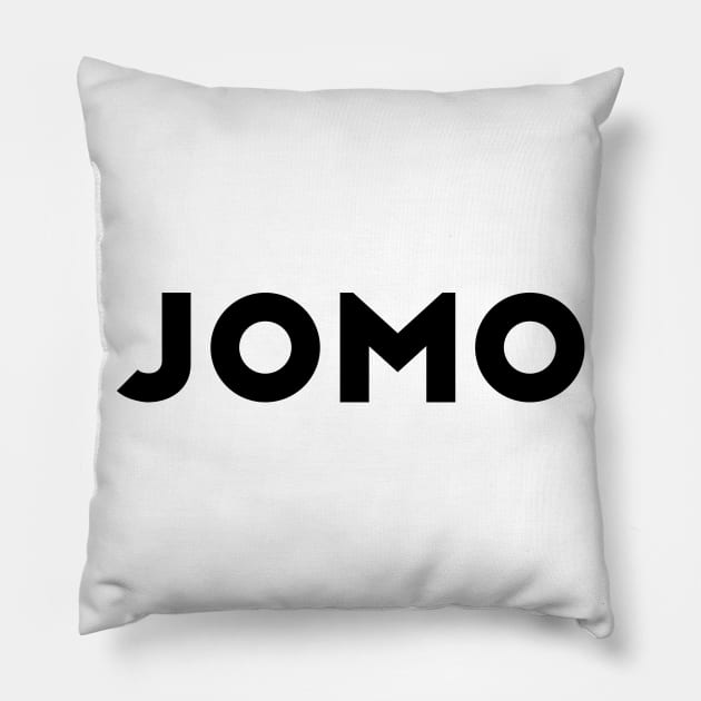 JOMO Pillow by WildSloths