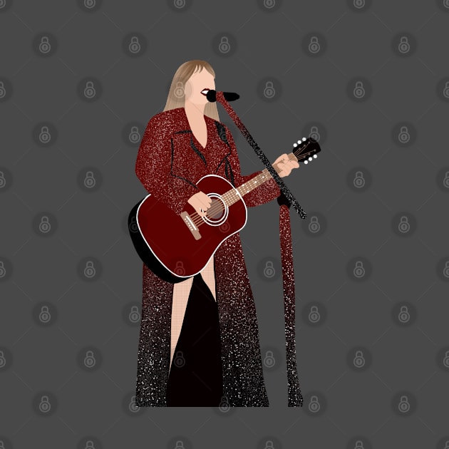 The eras tour red outfit by FunartsbyM