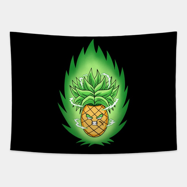 Legendary Pineapple Tapestry by zemluke
