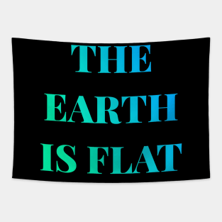 The Earth Is Flat Tapestry