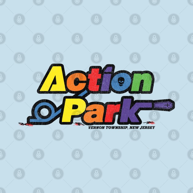 Retro Defunct Action Park Amusement Water Park by darklordpug