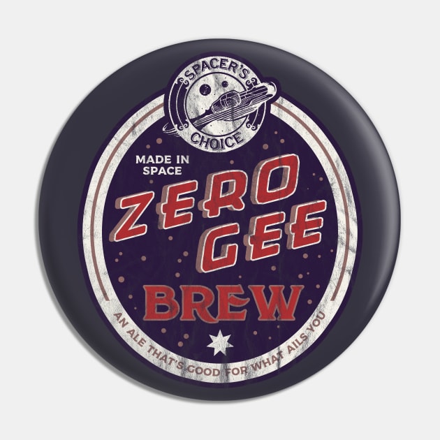 Zero Gee Brew | The Outer Worlds Pin by threadbaregaming