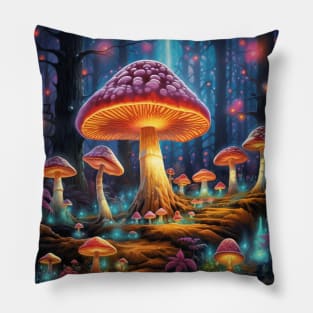 Mushroom Design Pillow