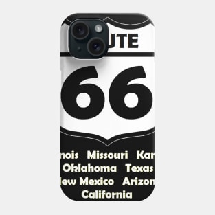 Route 66 Phone Case