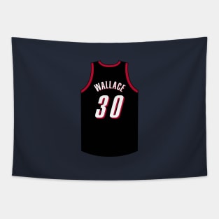 Rasheed Wallace Portland Jersey Qiangy Tapestry