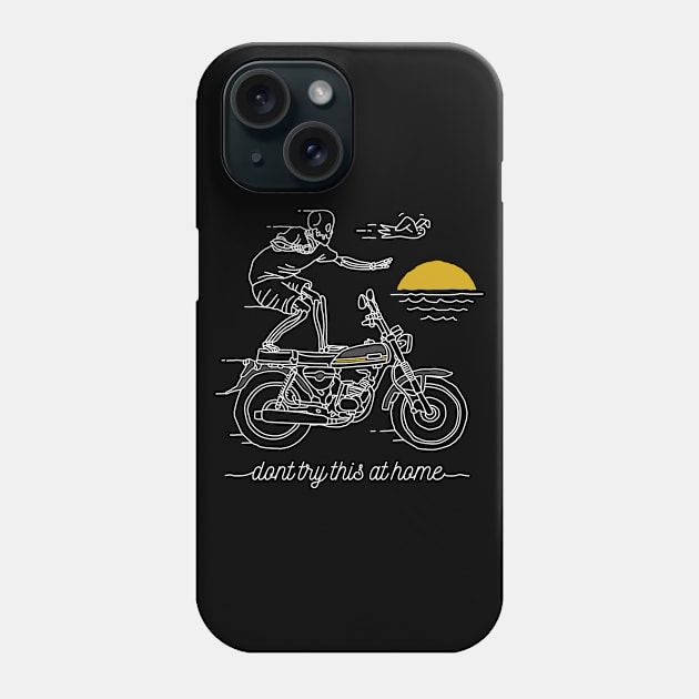 Don't try this at home Phone Case by quilimo