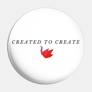 Created to Create Pin