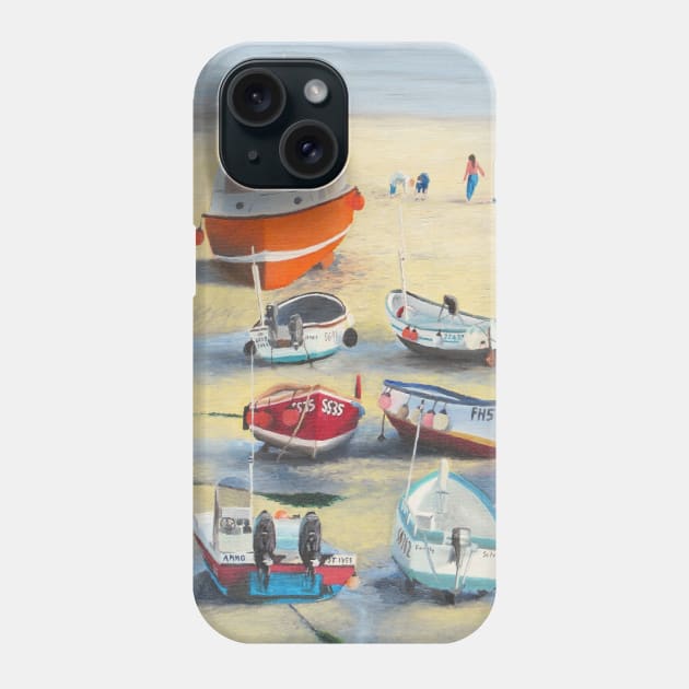 Low Tide, St Ives Phone Case by richardpaul