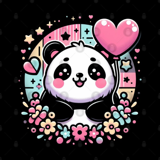 Panda's Valentine by TaansCreation 