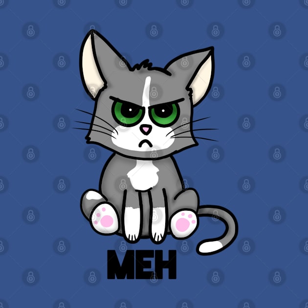 Meh Cat (Small Design) by Aeriskate