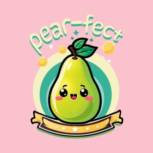Pear-fect pear pun T-Shirt
