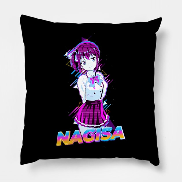 Nagisa Minase kanojo Mo kanojo Pillow by ThomaneJohnson