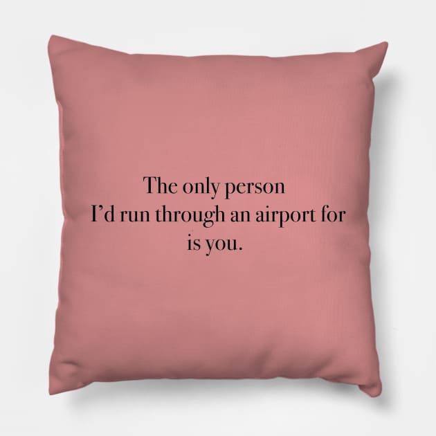 The only person... Pillow by Princifer