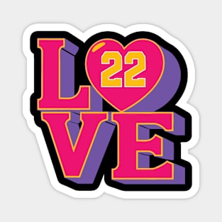 Love 22 (Cait. Clark) Magnet