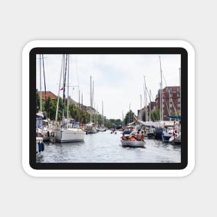 Canal in Copenhagen Magnet