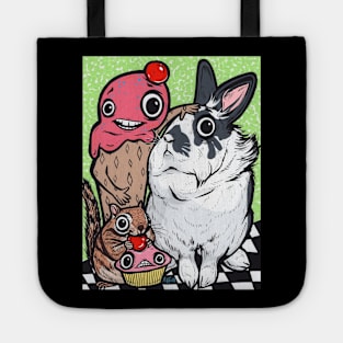 Lionhead Rabbit Friends Tote