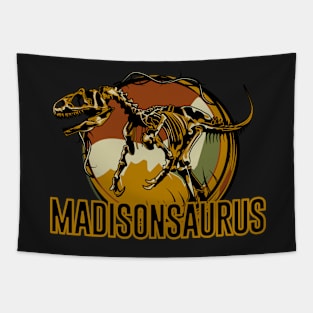 Madisonosaurus Madison Dinosaur T-Rex Tapestry