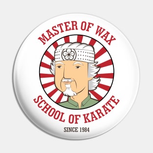 The Master of Wax Karate Pin