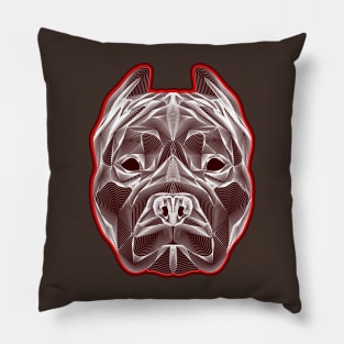 American pit bull terrier Pillow