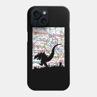 Godzilla Tokyo Subway Phone Case