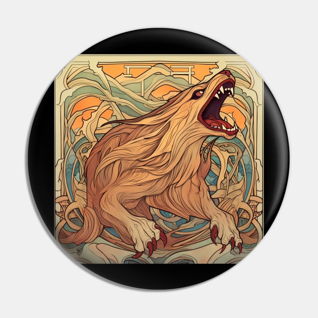 Fenrir Norse mythology Pin by ComicsFactory