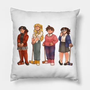 New Croquet Crew Pillow