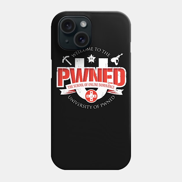 PWNED U - On Multi color Phone Case by LaughingDevil