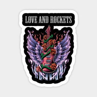 LOVE AND ROCKETS BAND Magnet