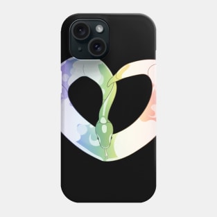 Ball Python Heart (Pride Design) Phone Case