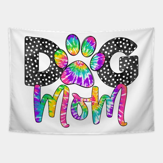 Dog mom Tapestry by Bernesemountaindogstuff