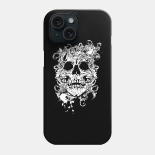 Angry Skull Tattoo Phone Case