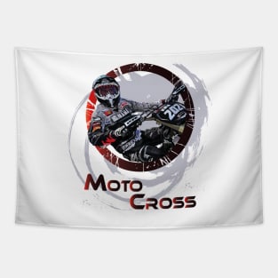 Motocross Tapestry