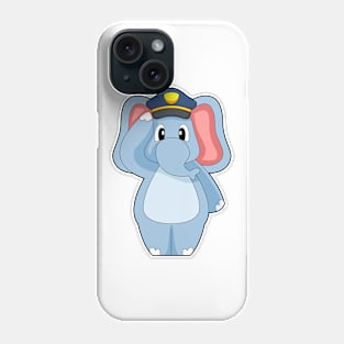 Elephant Cop Police Phone Case