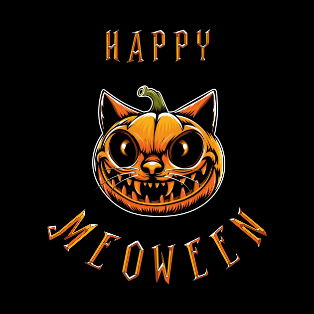Happy Halloween or Happy Meoween? by Bomdesignz