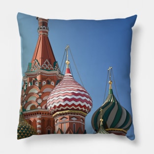 Saint Basil's Cathedral Digital Painting Pillow