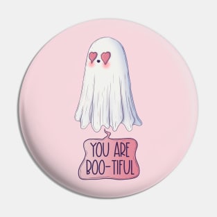 You are boo-tiful ghost Pin