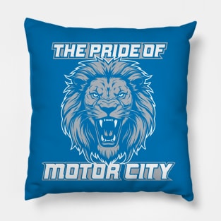 The Pride of the Motor City Pillow