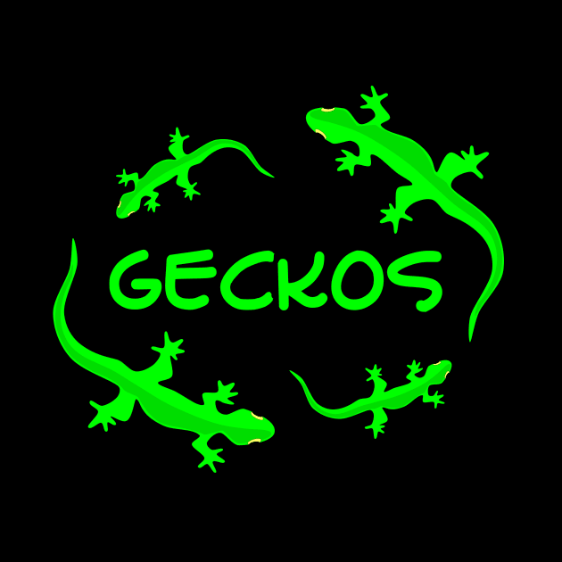 Geckos by Verl