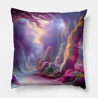 Colorful Crystal Stalactite Pillow