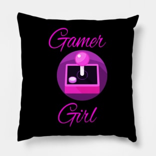 Cute Gamer Girl shirt gift for girls and women Pillow