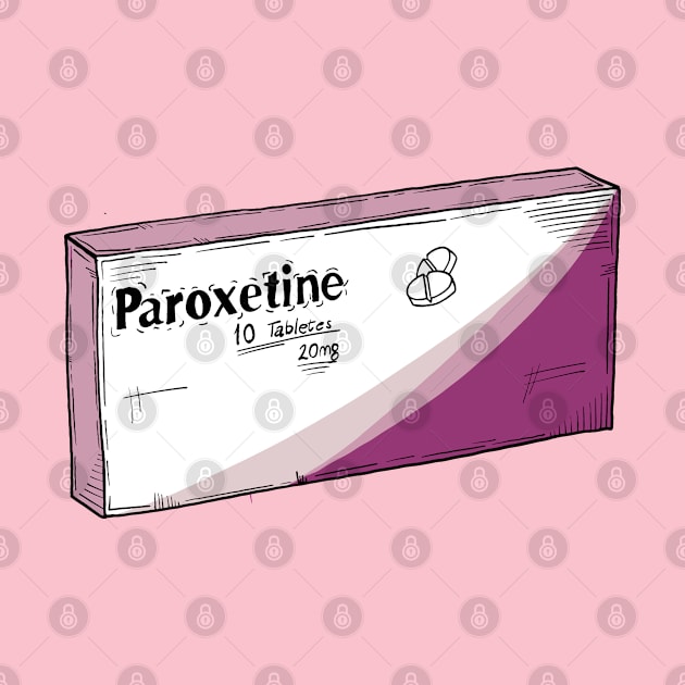 Paroxetine box by Jrfiguer