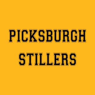 Picksburgh Stillers - Black T-Shirt