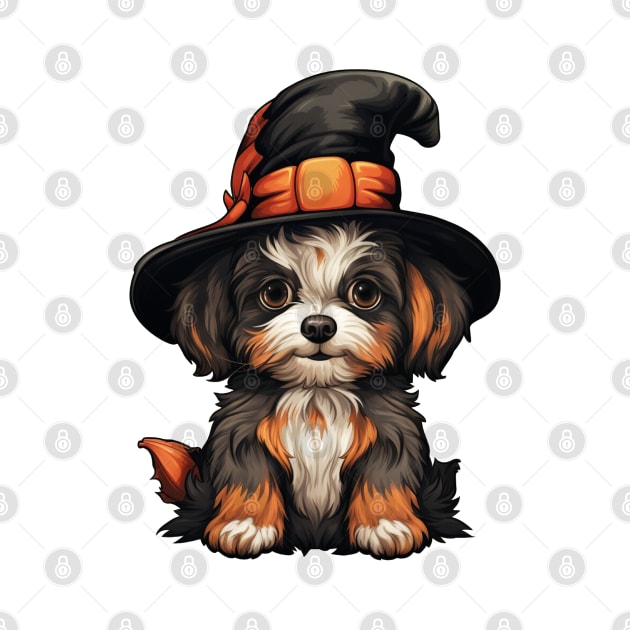 Halloween Cute puppy Dog by LaartStudio