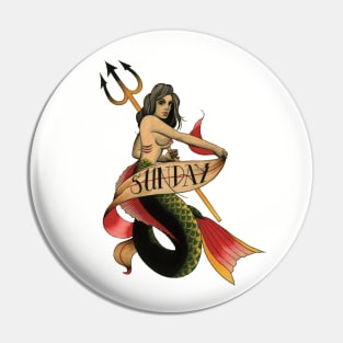 Mermaid Pin