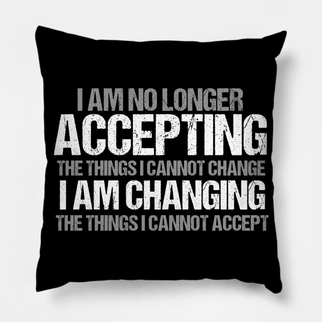 Political Activist Change Quote Pillow by epiclovedesigns