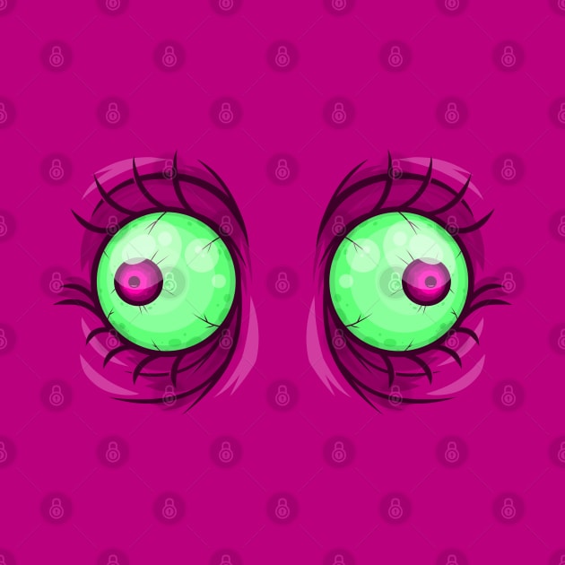 Crazy Eyes by ArtisticDyslexia